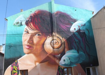 Vodnjan, mestece muralov