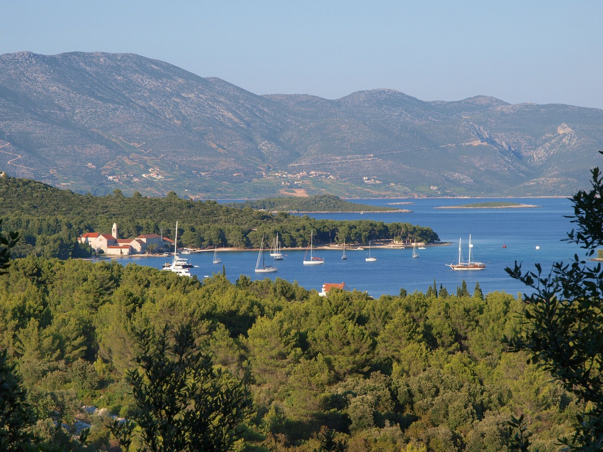 Badija, foto Neven Fazinić in TZ Korčula