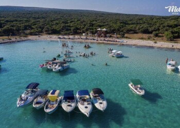 Plaža Meli, otok Cres