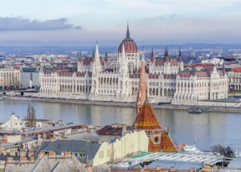 Budimpešta v niansah zlate barve