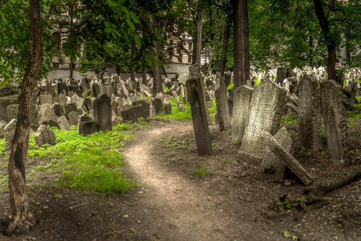 Praga 58, židovsko pokopališče, foto www.praguecitytourism.cz