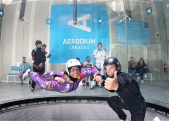 Aerodium Logatec: poleti kot ptica